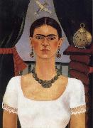 Frida Kahlo Time fled oil on canvas